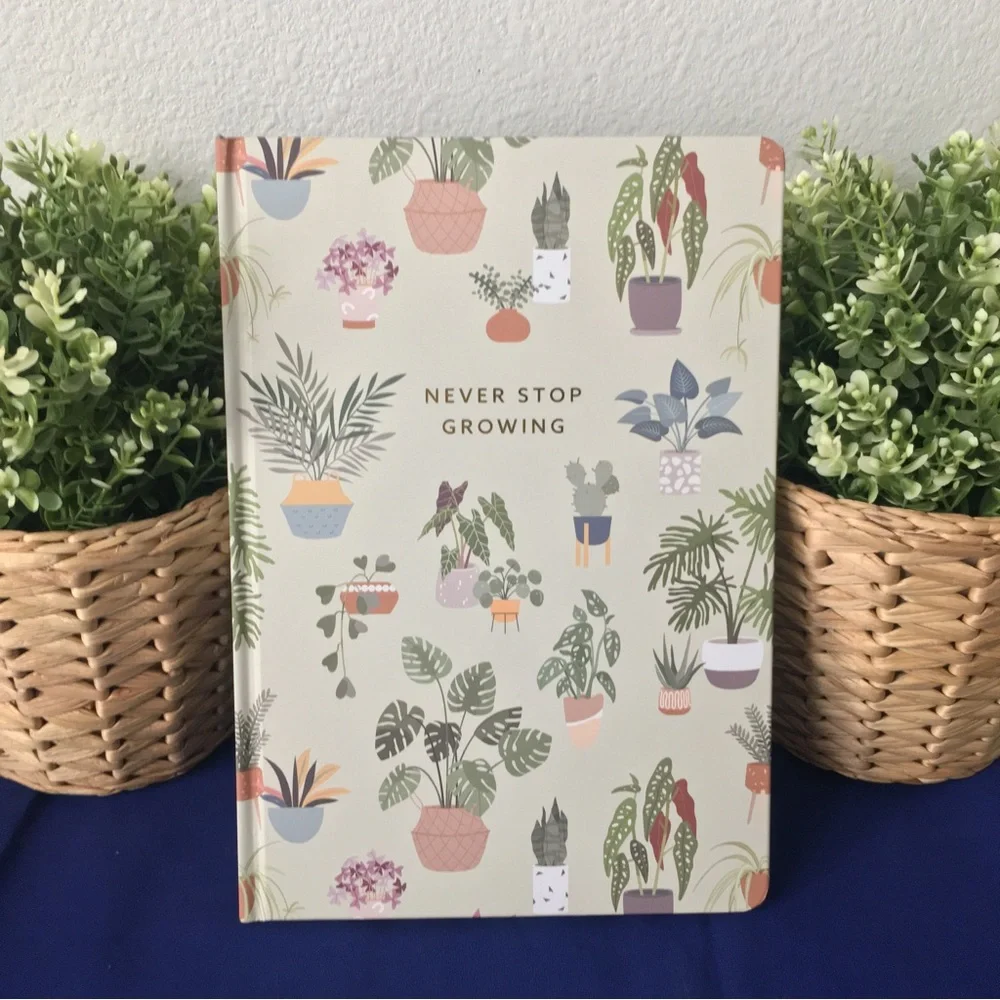 Trendy Indoor Houseplant Notebook